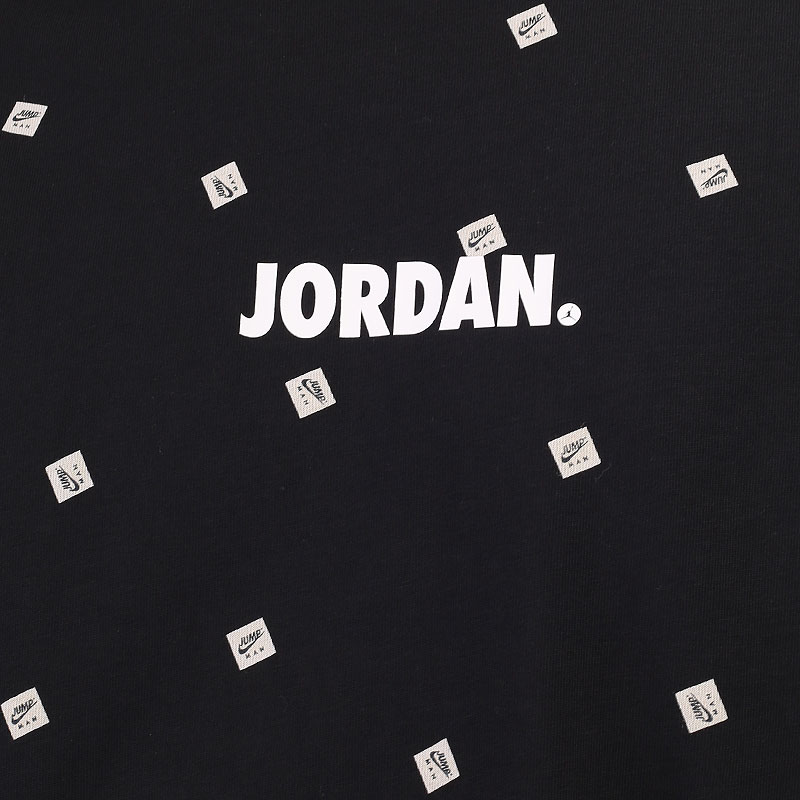 мужская черная футболка Jordan Jumpman Classics T-Shirt CZ5185-010 - цена, описание, фото 2